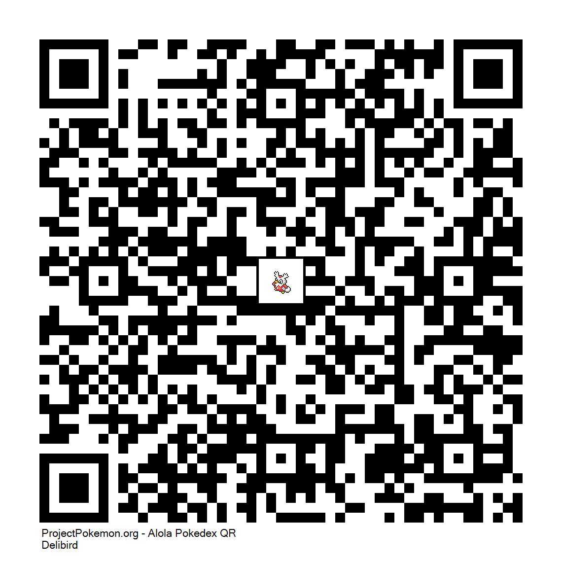 Cdigo QR de Delibird